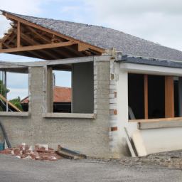 Extension de maison avec chambre d'amis Pontault-Combault